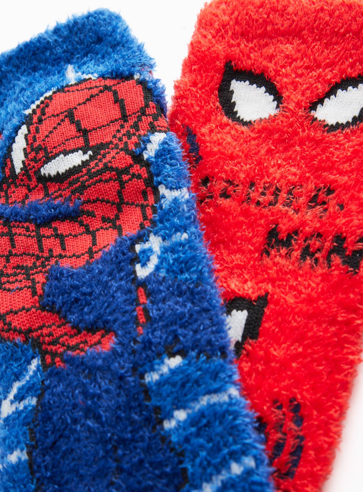 Spider-Man Themed Socks 2-Pack 4-6.5 - Image 2