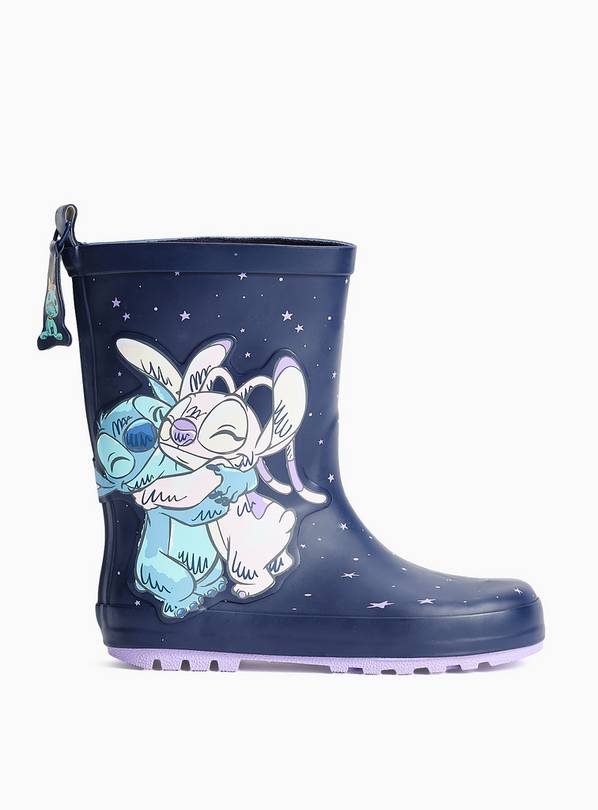 Navy Disney Stitch Wellies 9 Infant