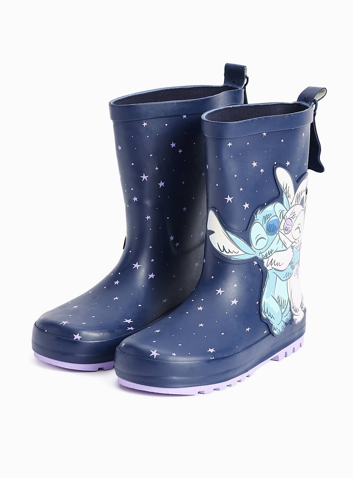Navy Disney Stitch Wellies 8 Infant - Image 2