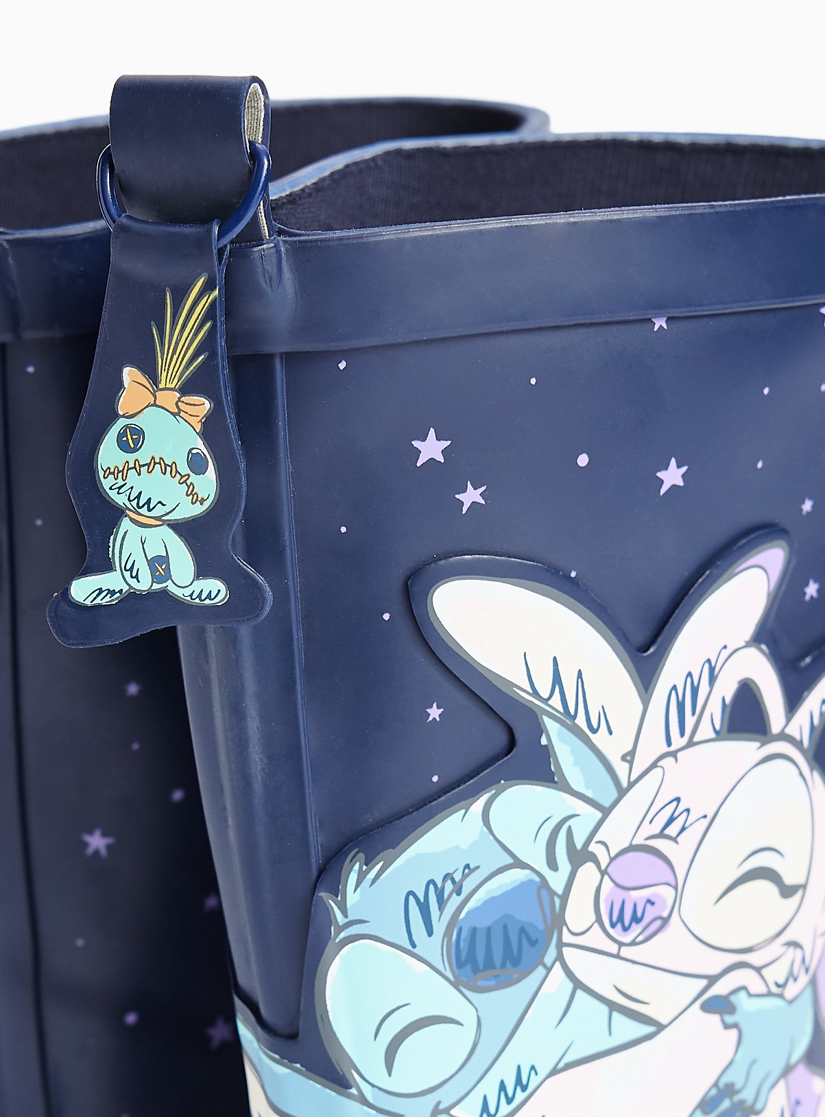 Navy Disney Stitch Wellies 8 Infant - Image 4 thumbnail