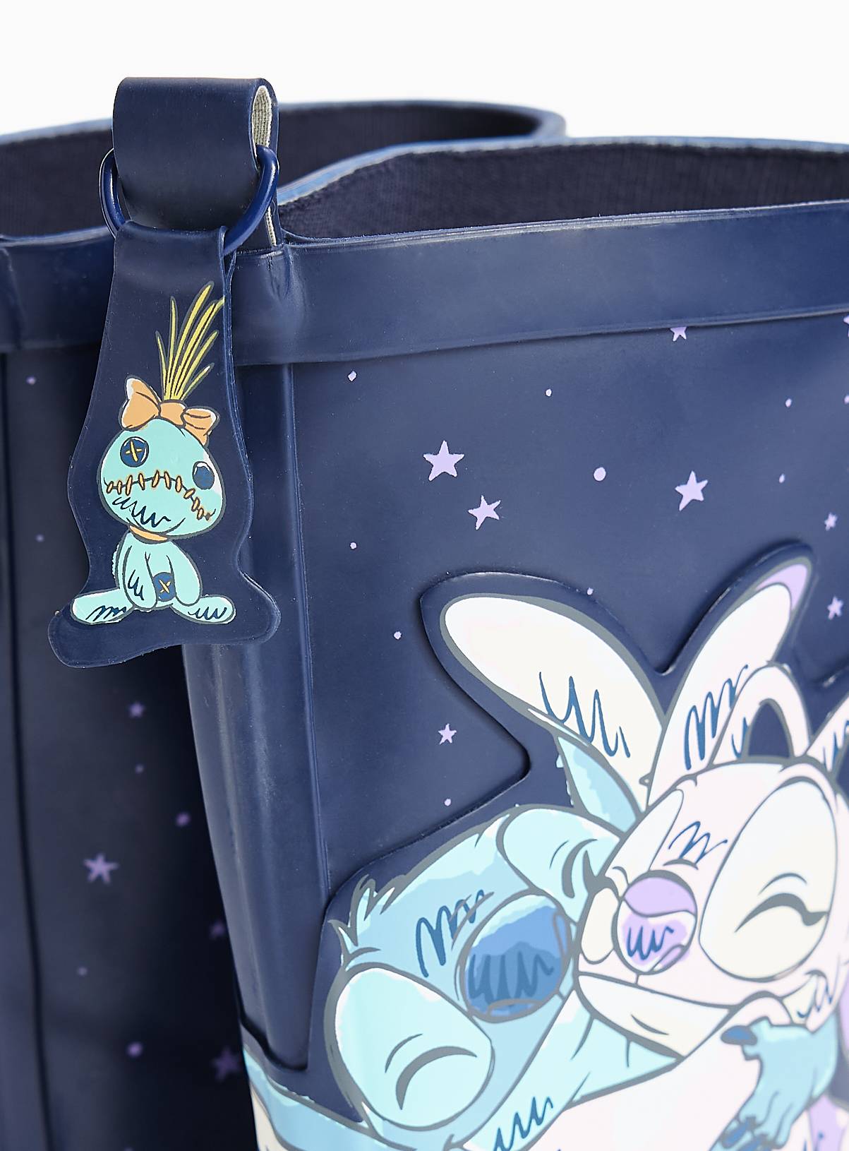 Navy Disney Stitch Wellies 8 Infant - Image 4