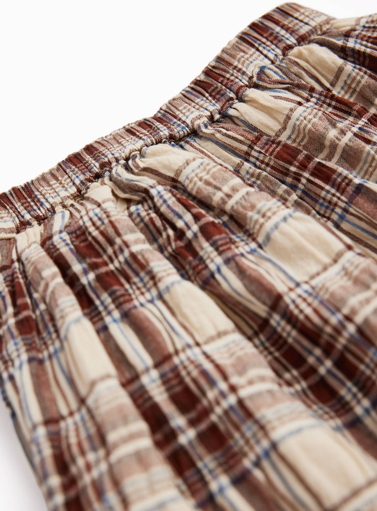 Woven Balloon Check Trousers 10 years - Image 3