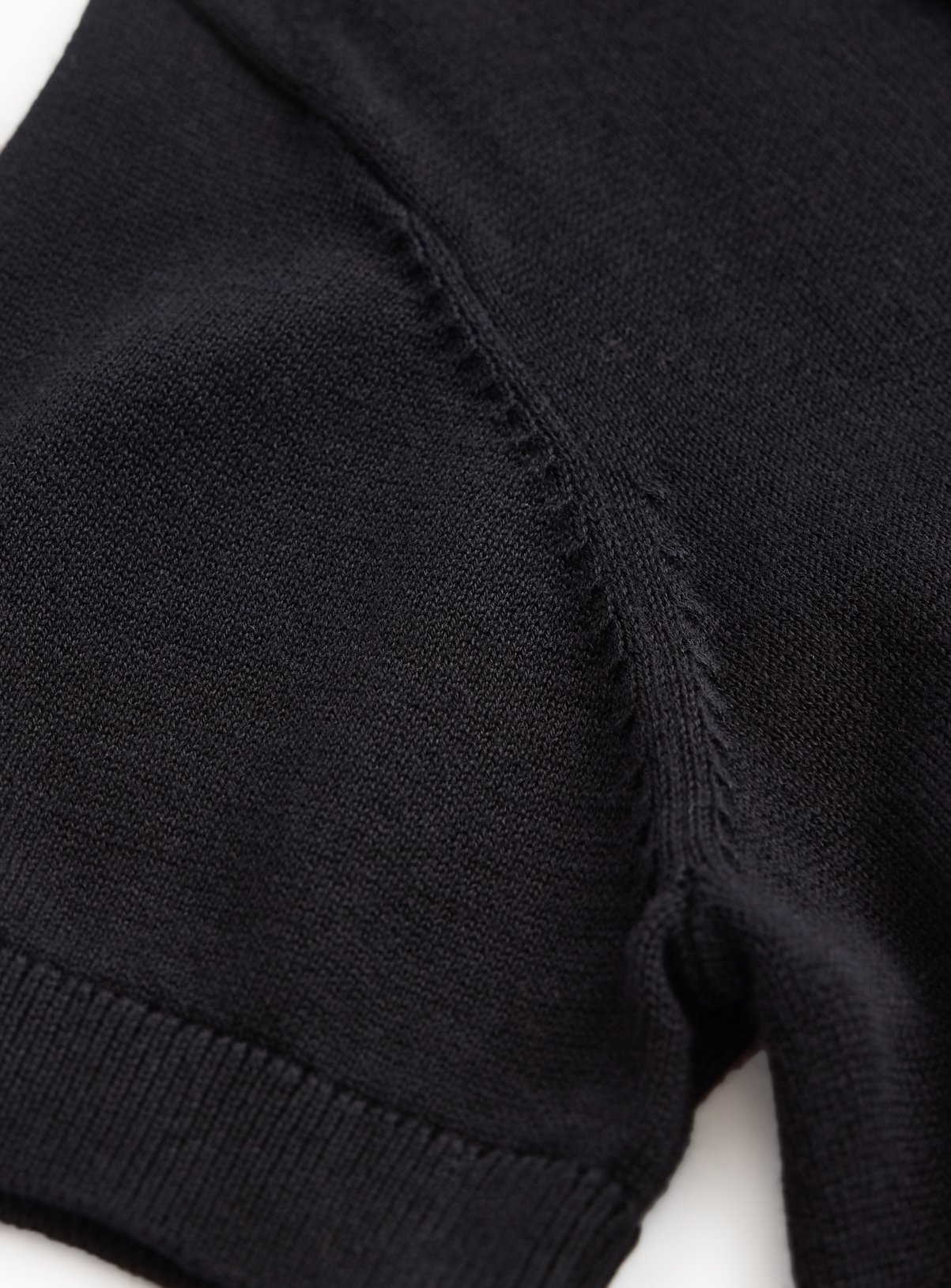 Black Knitted Polo 13 years - Image 3 thumbnail