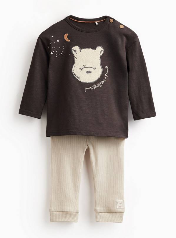 Winnie The Pooh T-Shirt & Leggings 2-Piece Set Up to 3 mths