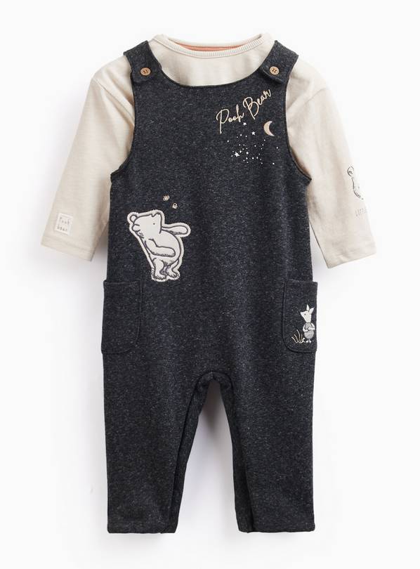 Winnie The Pooh T-Shirt & Dungarees 2-Piece Set 2-3 years