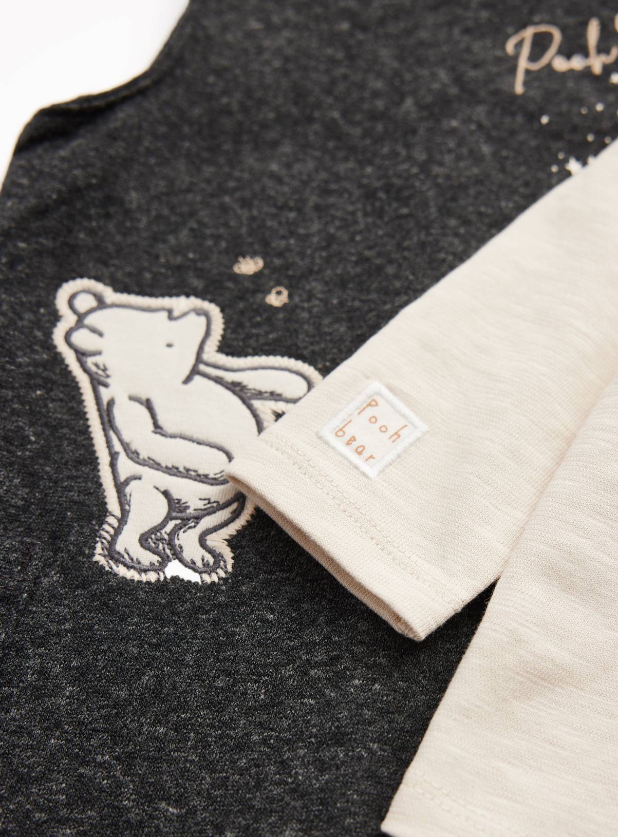 Winnie The Pooh T-Shirt & Dungarees 2-Piece Set 12-18 months - Image 4