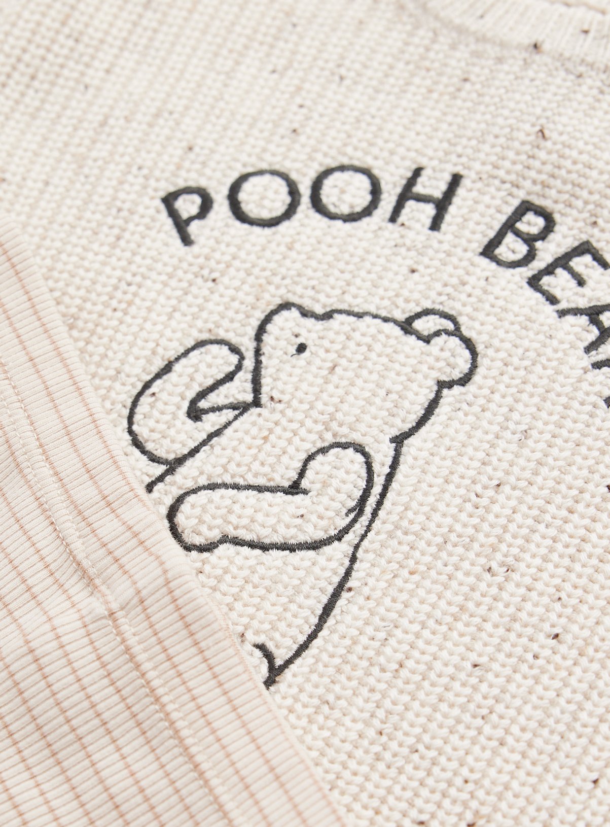 Winnie the Pooh Ribbed Outfit Set 6-9 months - Image 4 thumbnail