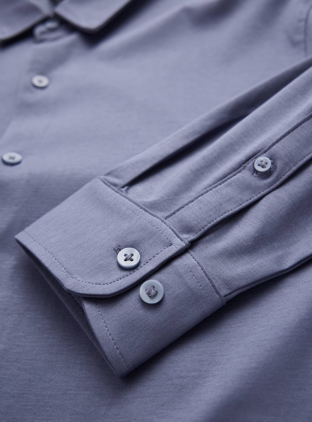 Blue Supima Shirt M - Image 2