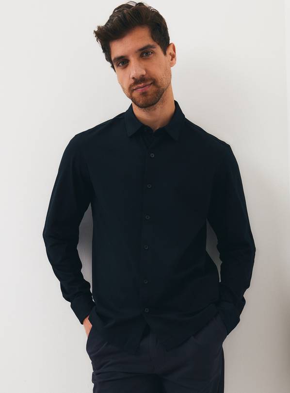 Black Supima Cotton Shirt XXXL