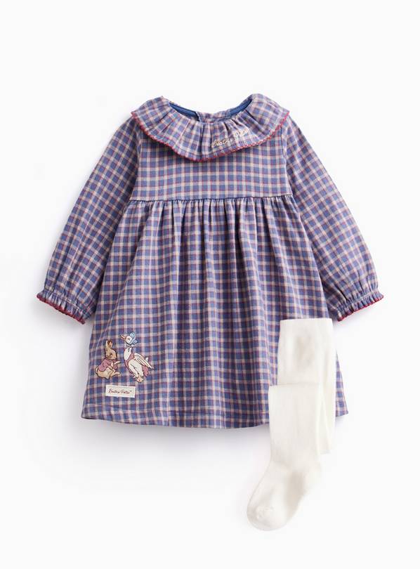 Beatrix Potter Christmas Dress & Tights Set 18-24 months