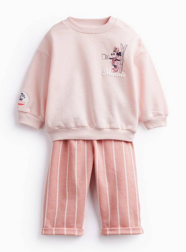 Mickey Mouse Ski Print Sweat Set 18-24 months