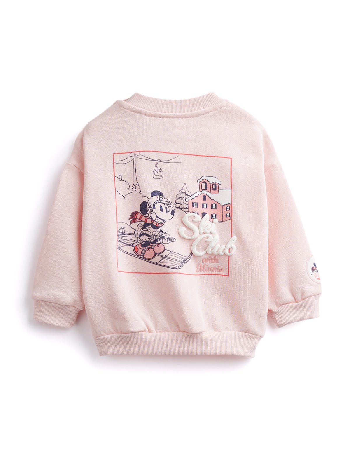 Minnie Mouse Ski Print Sweat Set 18-24 months - Image 2 thumbnail