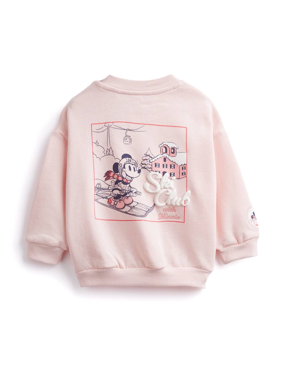 Minnie Mouse Ski Print Sweat Set 18-24 months - Image 2