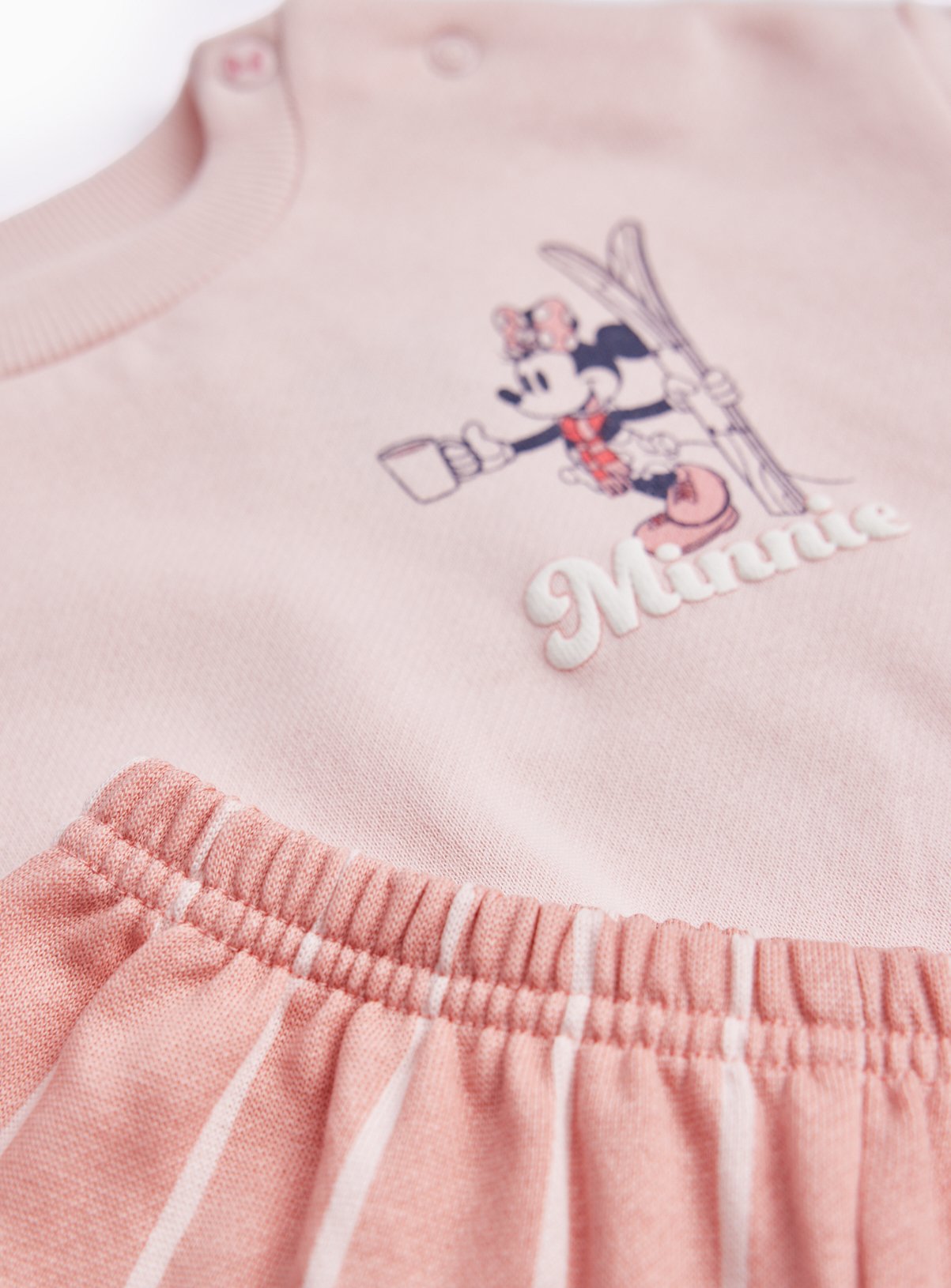 Minnie Mouse Ski Print Sweat Set 18-24 months - Image 3 thumbnail