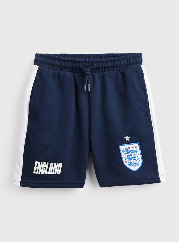 Navy Official F.A. England Football Shorts 13 years