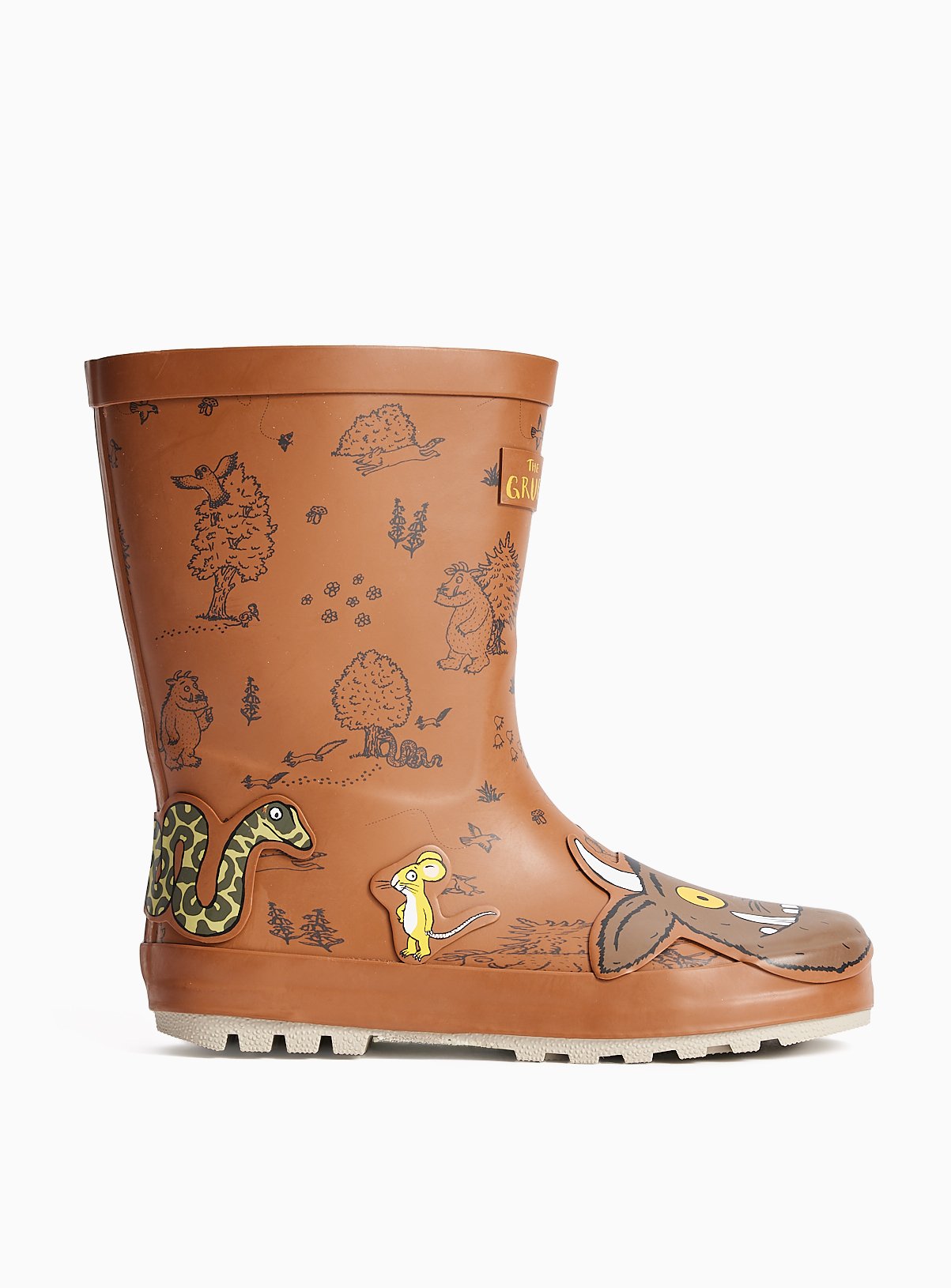 Brown Gruffalo Wellies 9 Infant - Image 2 thumbnail