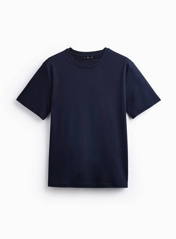 Navy Supima Cotton T Shirt XXL
