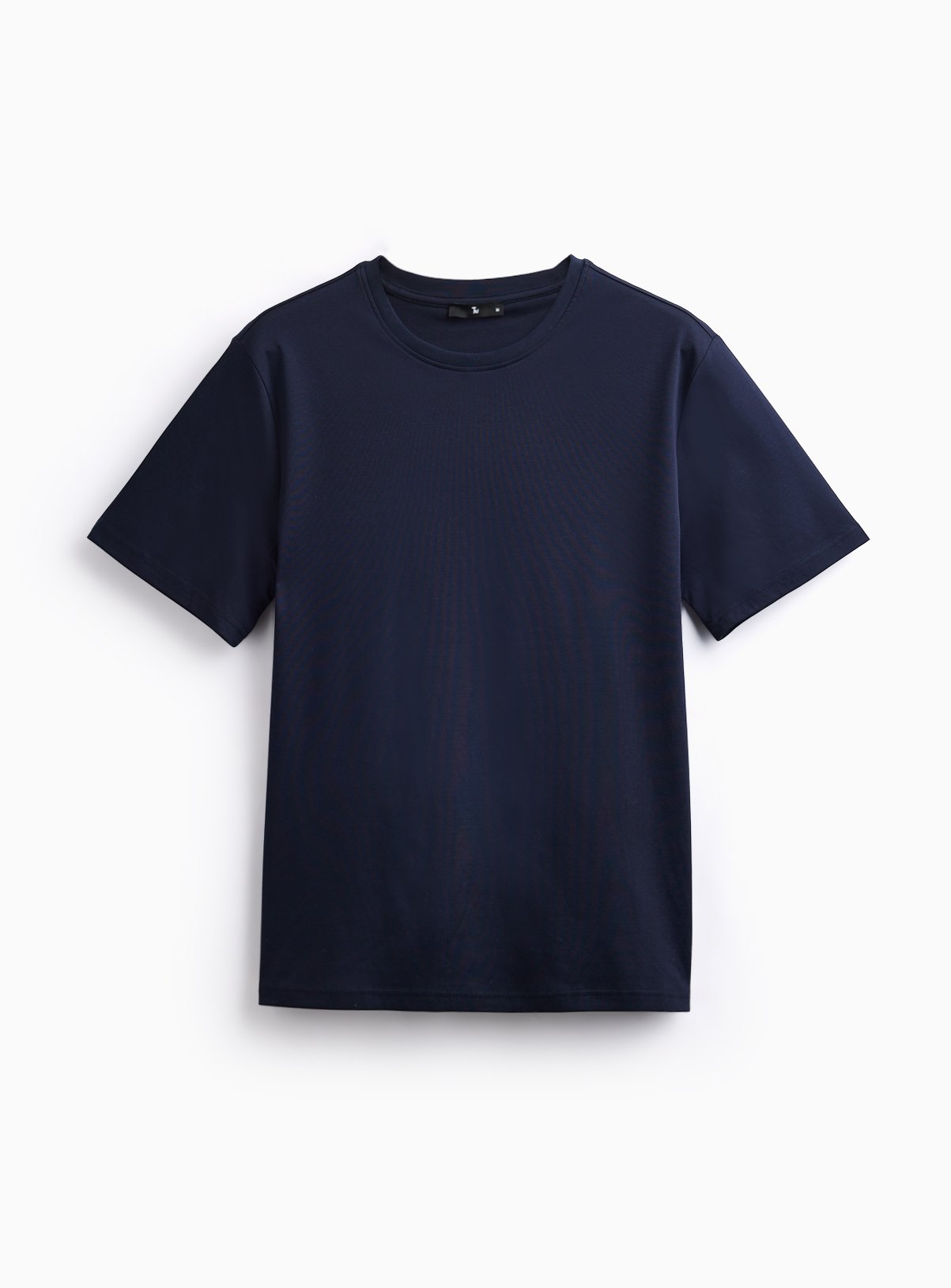 Navy Supima Cotton T Shirt XXXL - Image 3 thumbnail