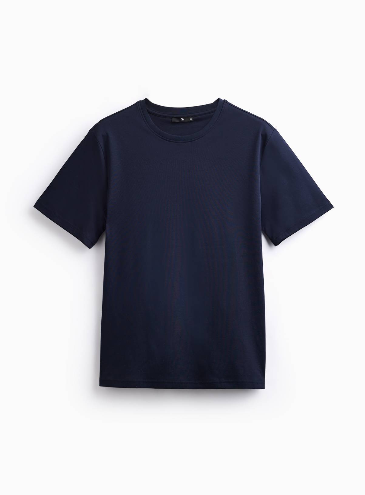 Navy Supima Cotton T Shirt XXXL - Image 3