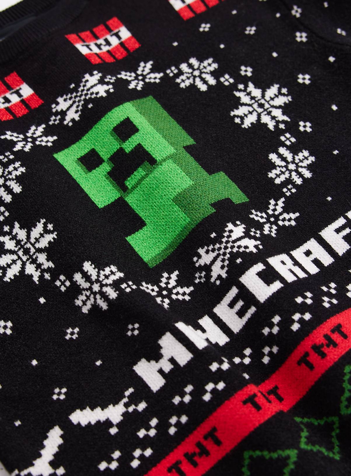 Minecraft Christmas Jumper 5 years - Image 2
