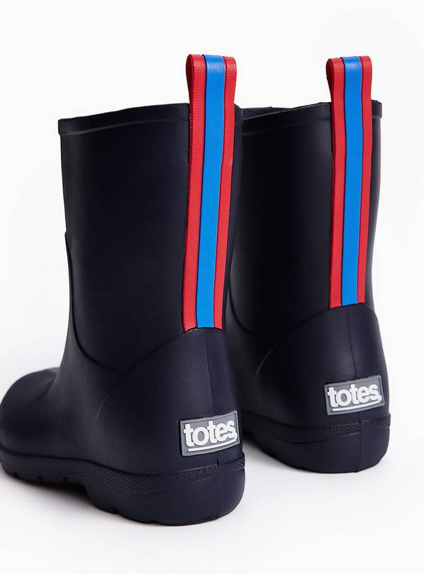 Totes Navy Wellies 12-13 Infant