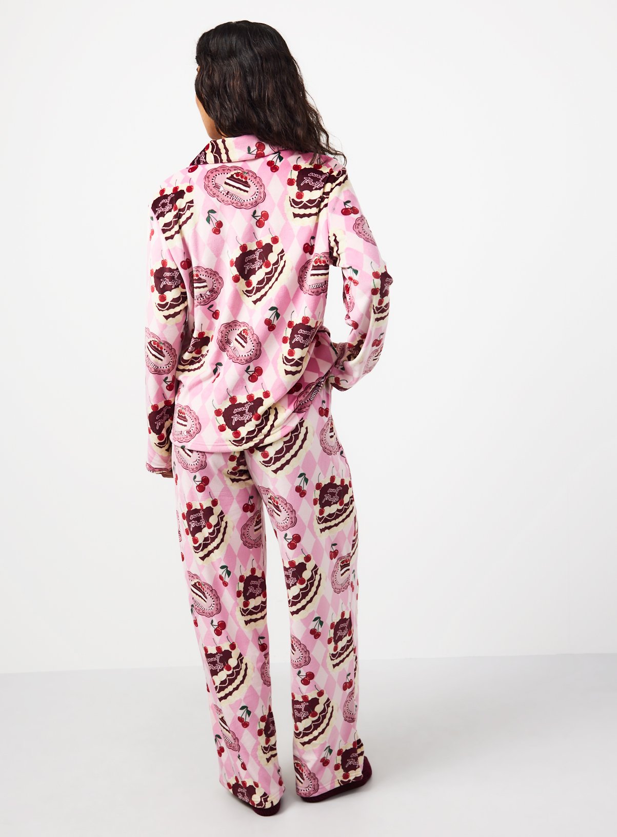 Pink Cake Slinky Traditional Pyjamas S - Image 4 thumbnail