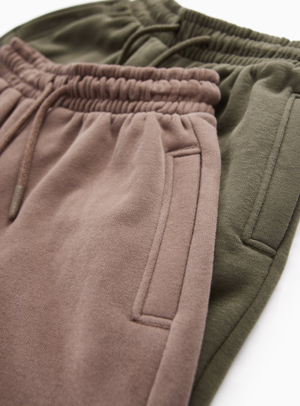 Brown & Green Wide Leg Joggers 2 Pack 5-6 years - Image 3 thumbnail