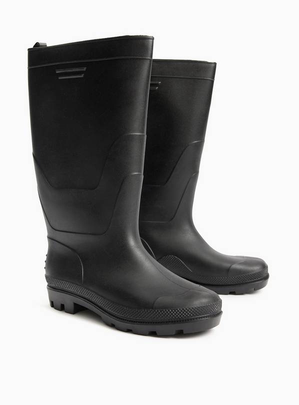 Totes Black Wellies 9
