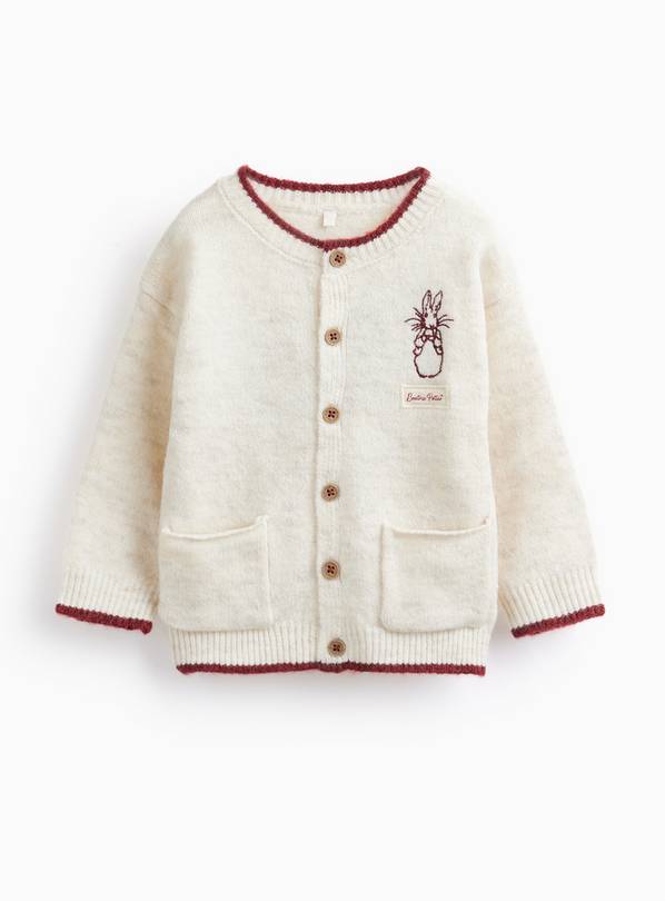 Beatrix Potter Peter Rabbit Christmas Cardigan 12-18 months