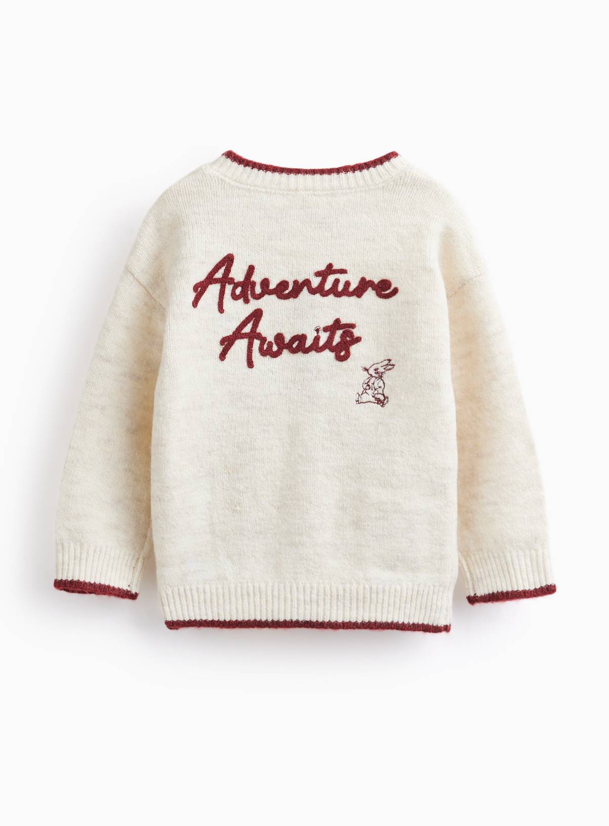 Beatrix Potter Peter Rabbit Christmas Cardigan 6-9 months - Image 2