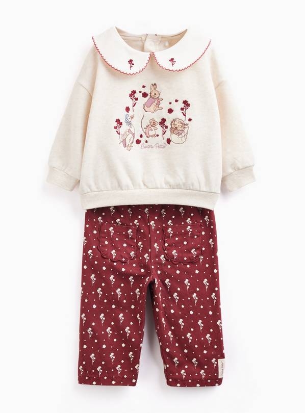 Peter Rabbit Sweat Top & Bottoms Up to 3 mths