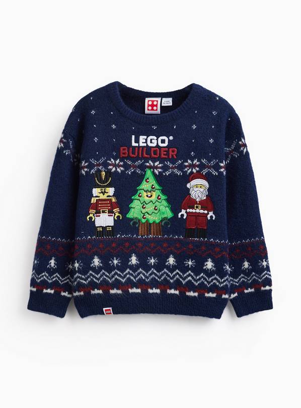 Christmas LEGO Builder Knitted Jumper 1-2 years