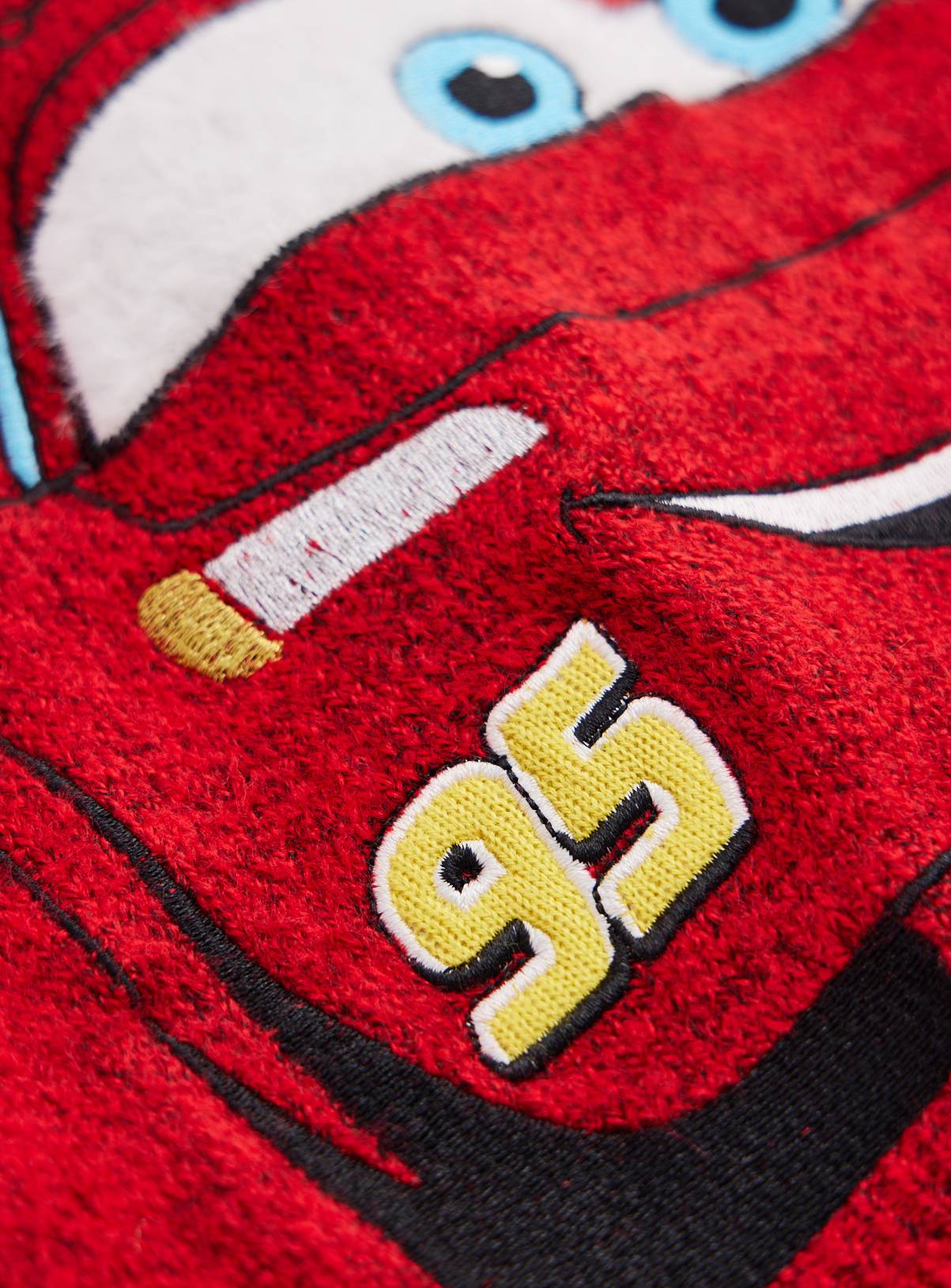 Red Disney Cars Lightning McQueen Knit Jumper 5-6 years - Image 2