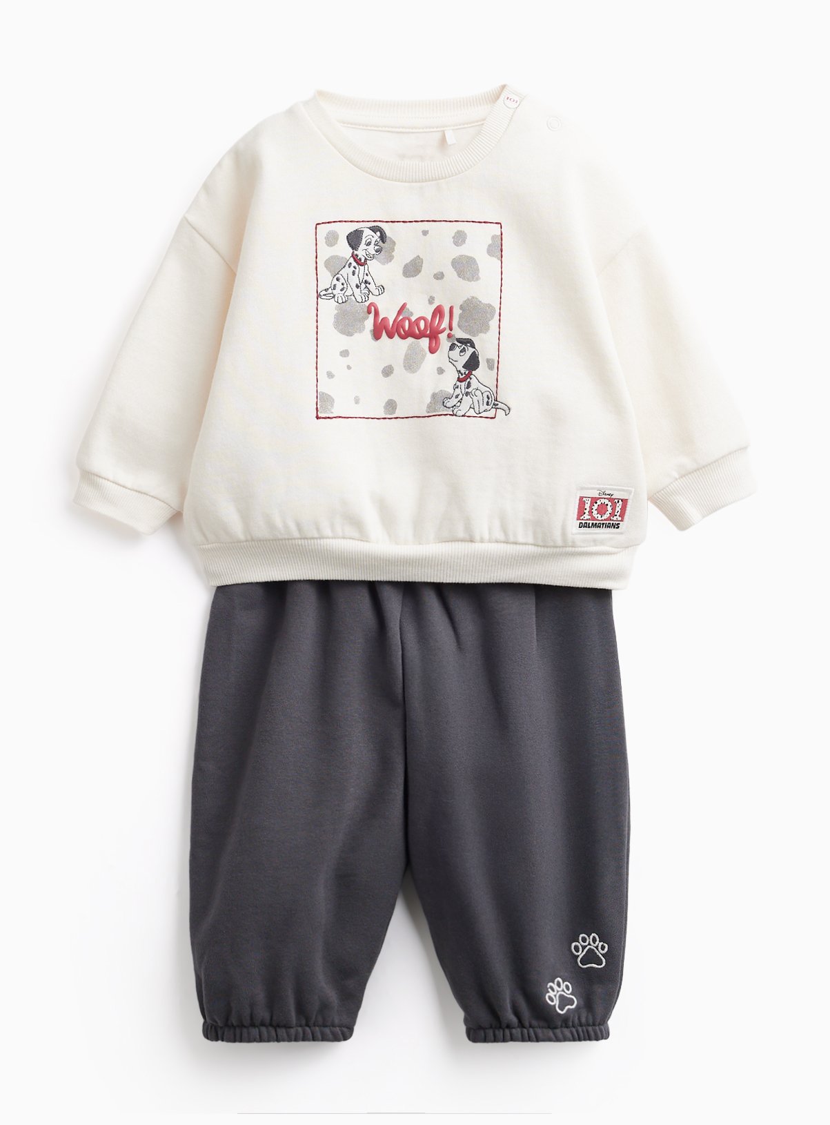 101 Dalmatians Sweatshirt & Joggers Set 6-9 months - Image 1 thumbnail