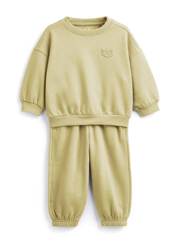 Green Everyday Sweat Set 2-3 years