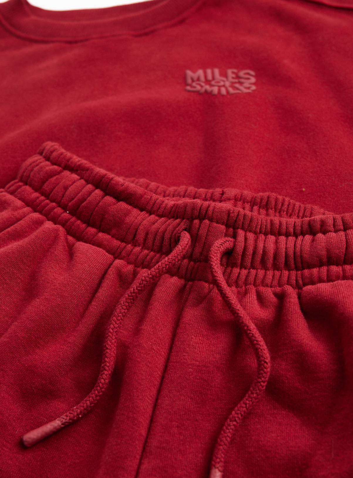 Red Everyday Sweat Set 5-6 years - Image 2