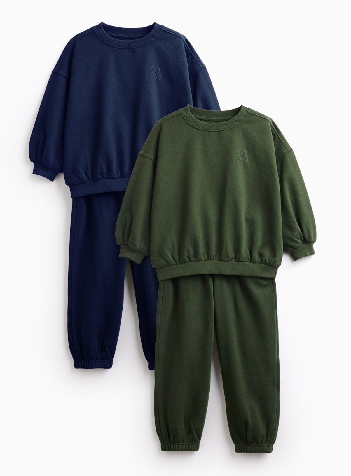 2 Pack Sweatshirt & Jogger Sets 3-4 Years - Image 1 thumbnail