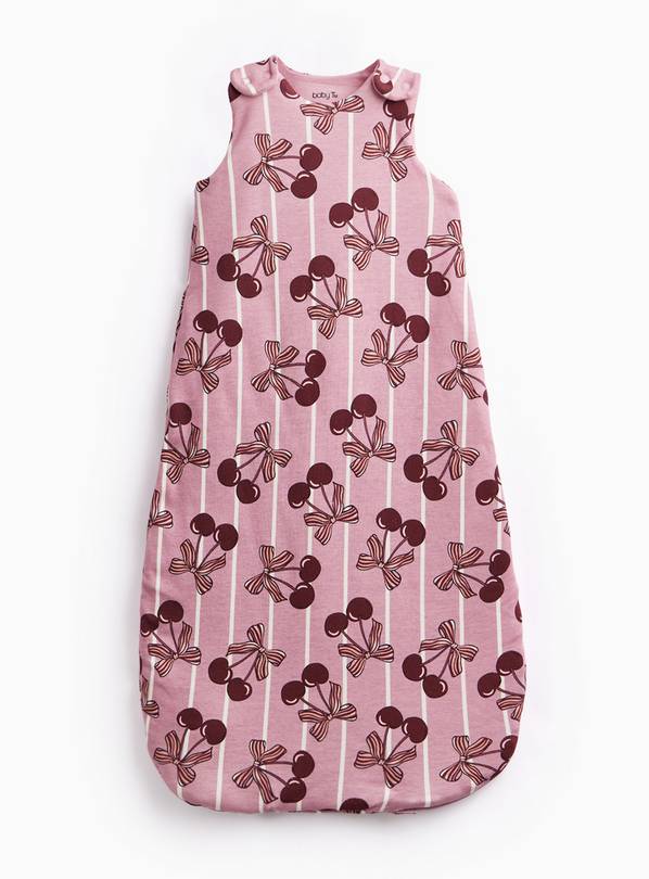 Pink Cherries 2.5 Tog Sleeping Bag  18-24 months