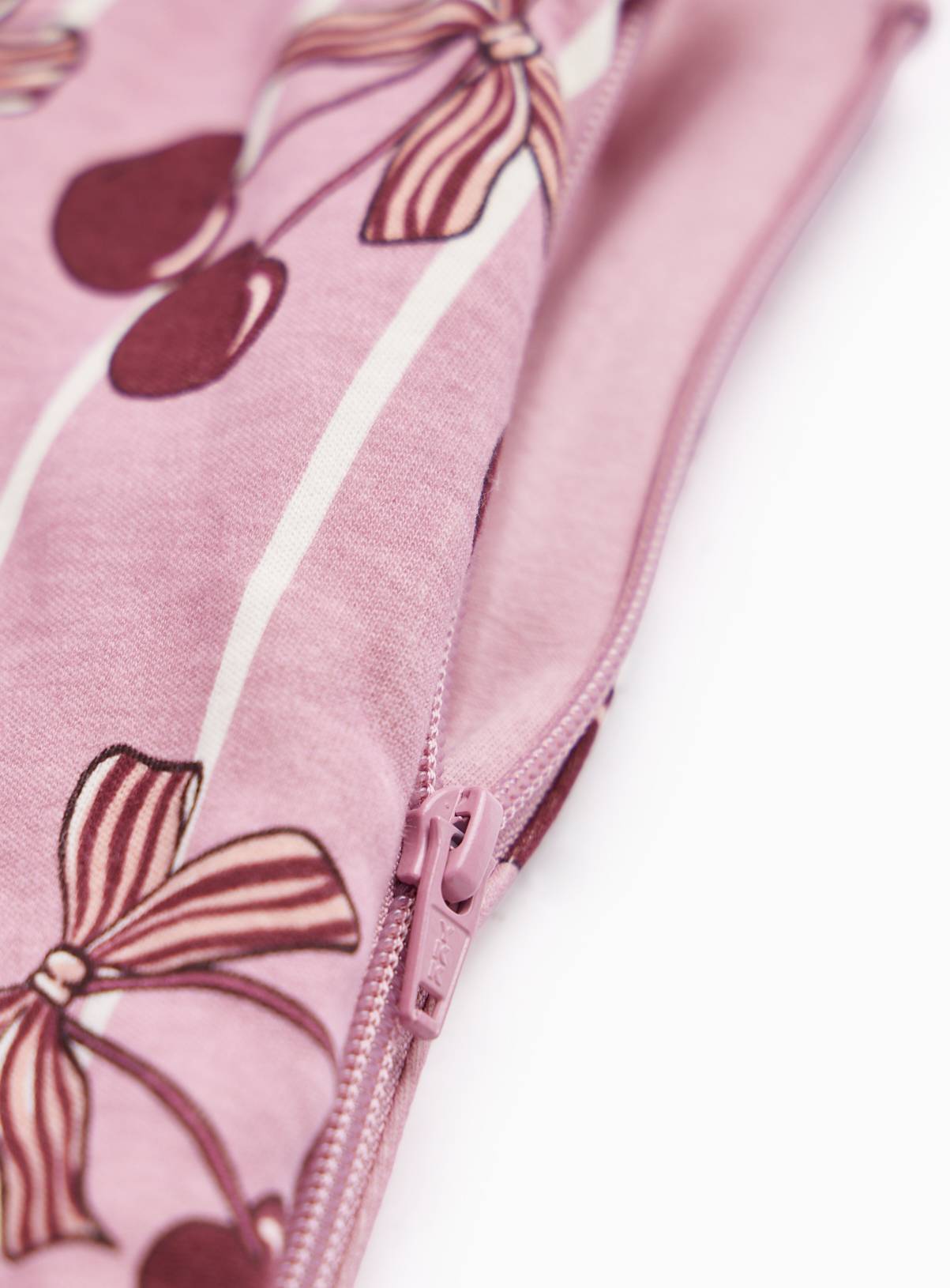 Pink Cherries 2.5 Tog Sleeping Bag  12-18 months - Image 2