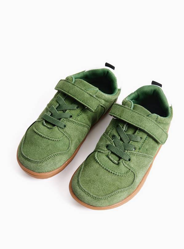 Green Unisex Wide Fit Trainers 9 Infant
