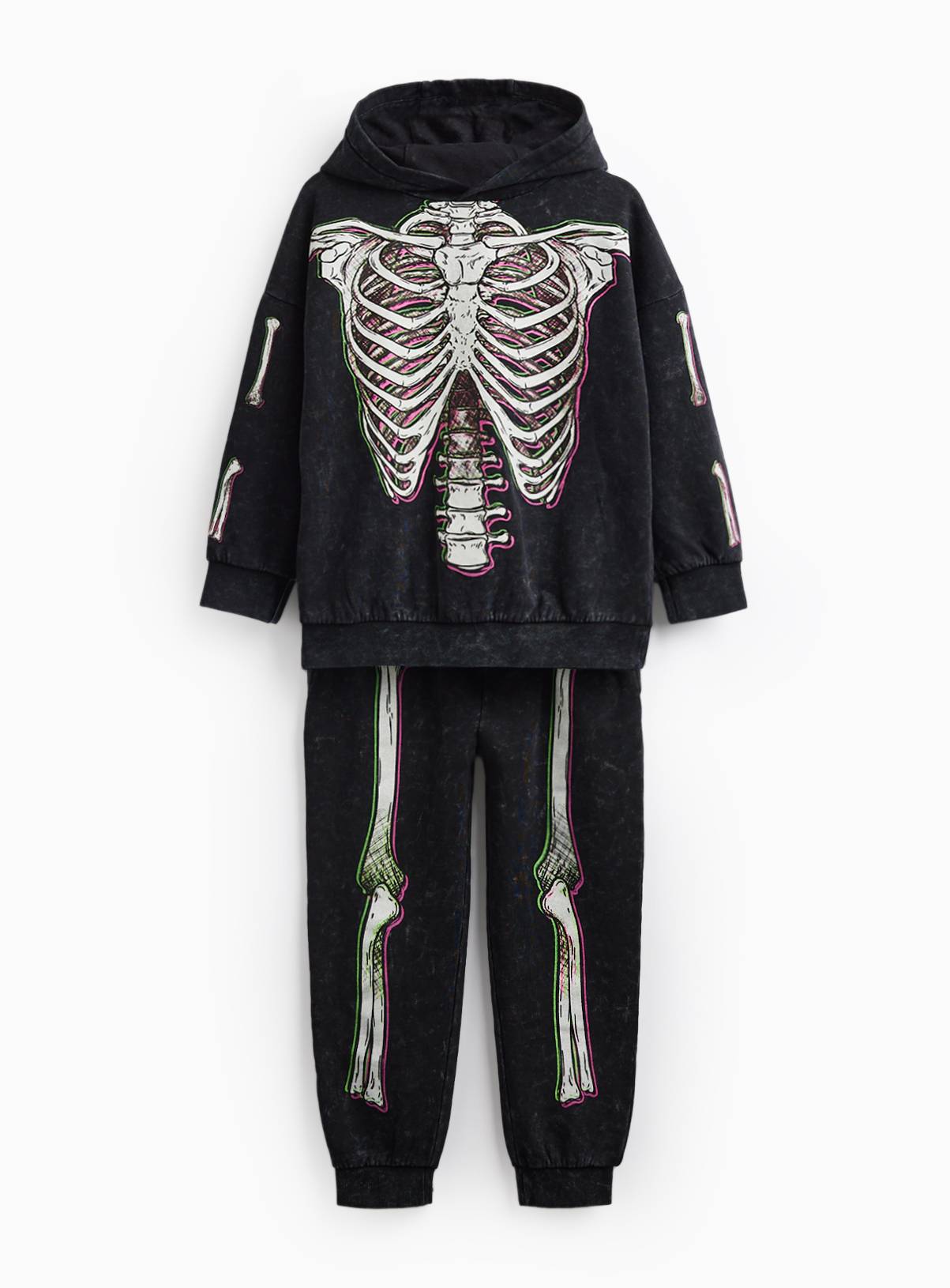 Halloween Skeleton Sweat Set 5 years - Image 2
