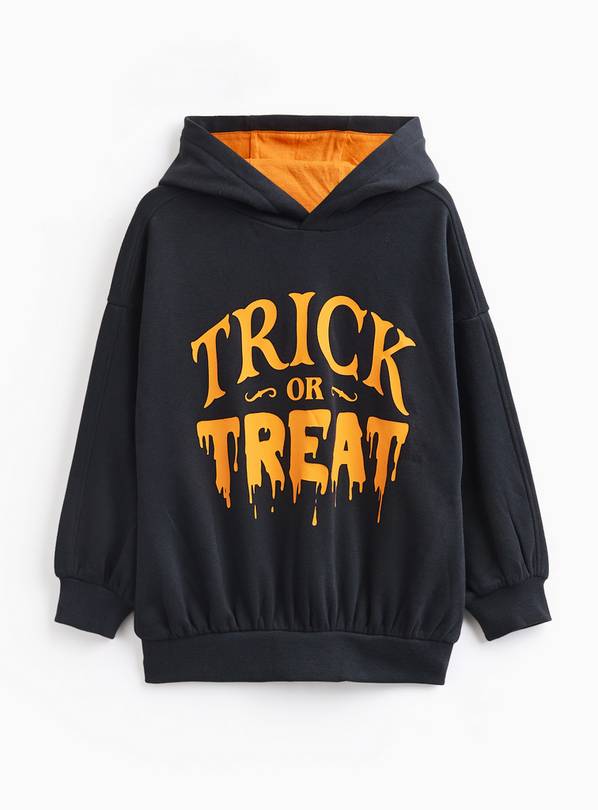 Halloween Trick or Treat Hoodie 7 years