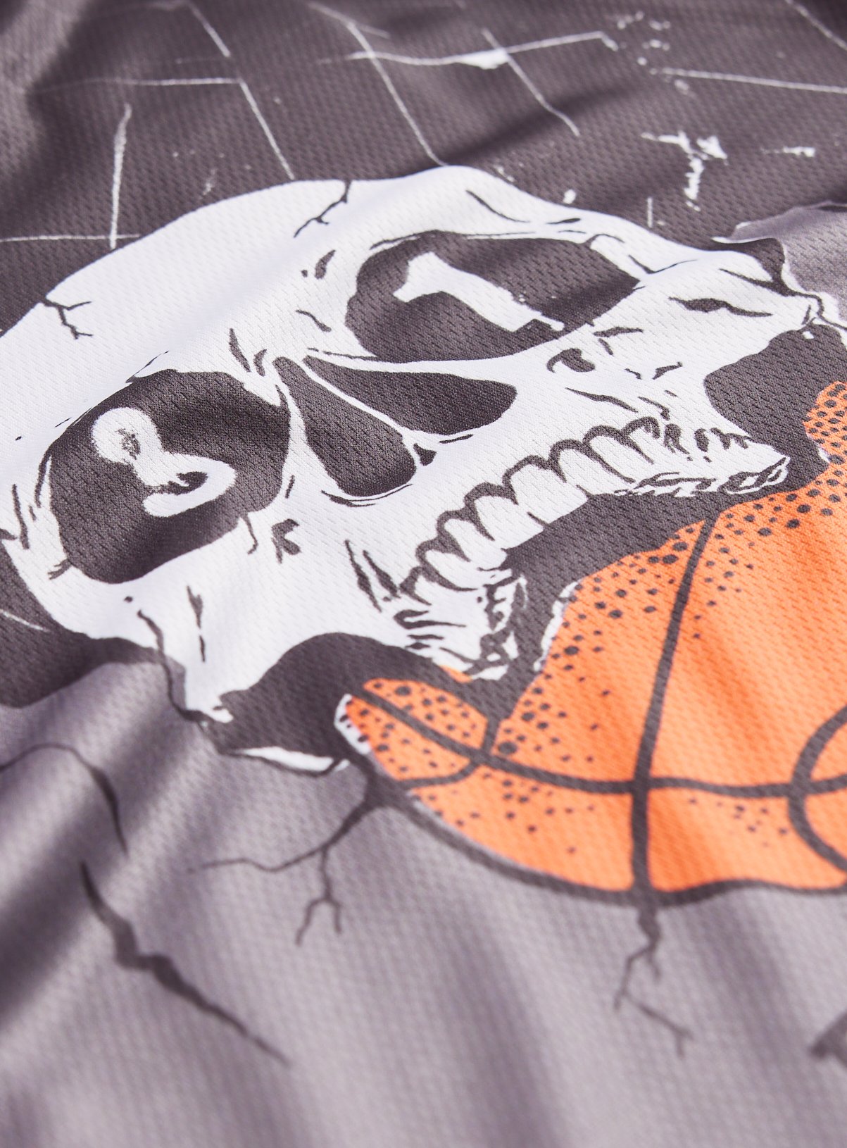 Halloween Reapers Ballers Print Active Long Sleeve T-Shirt 11 years - Image 2 thumbnail