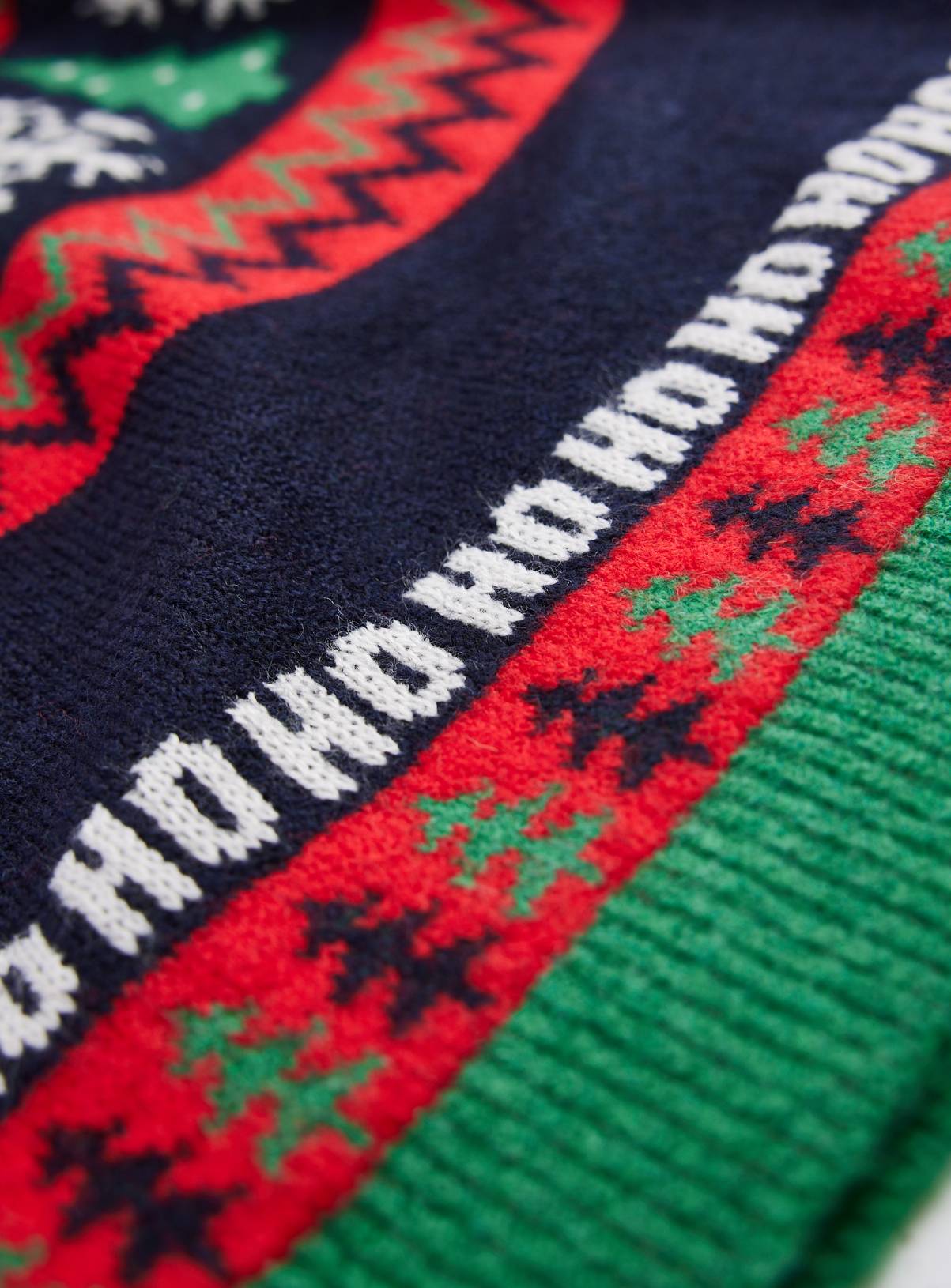 Family Matching Bright Fairisle Christmas Jumper 13 years - Image 2
