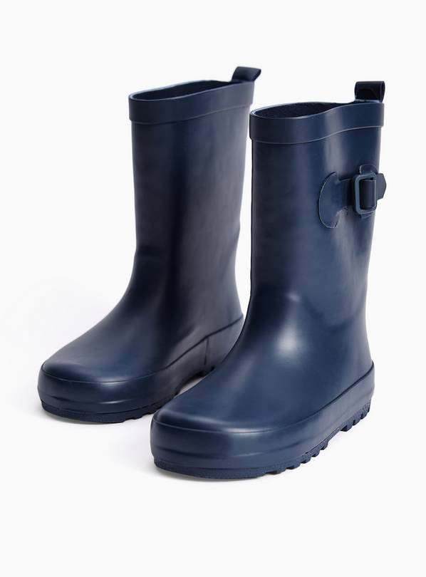Navy Wellies 7 Infant