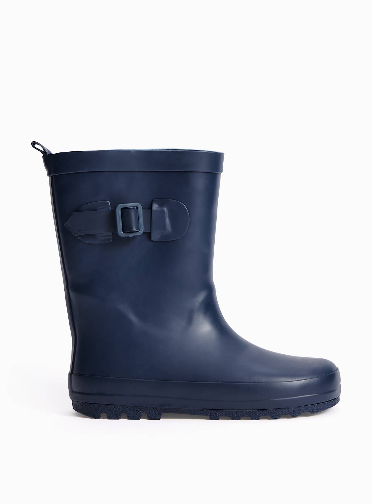 Navy Wellies 8 Infant - Image 2