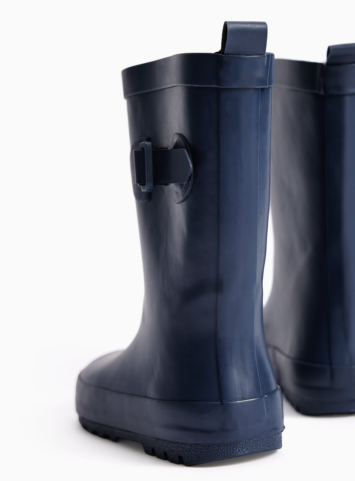 Navy Wellies 8 Infant - Image 4 thumbnail