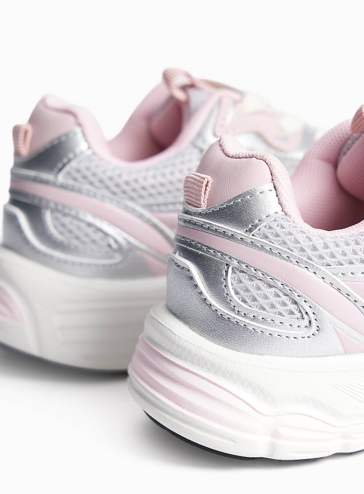 Pink Retro Chunky Trainers 12 Infant - Image 4