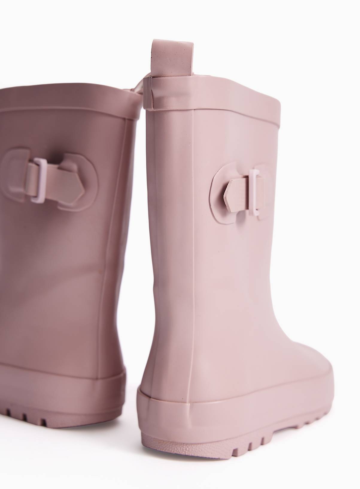 Pale Pink Wellies 9 Infant - Image 4