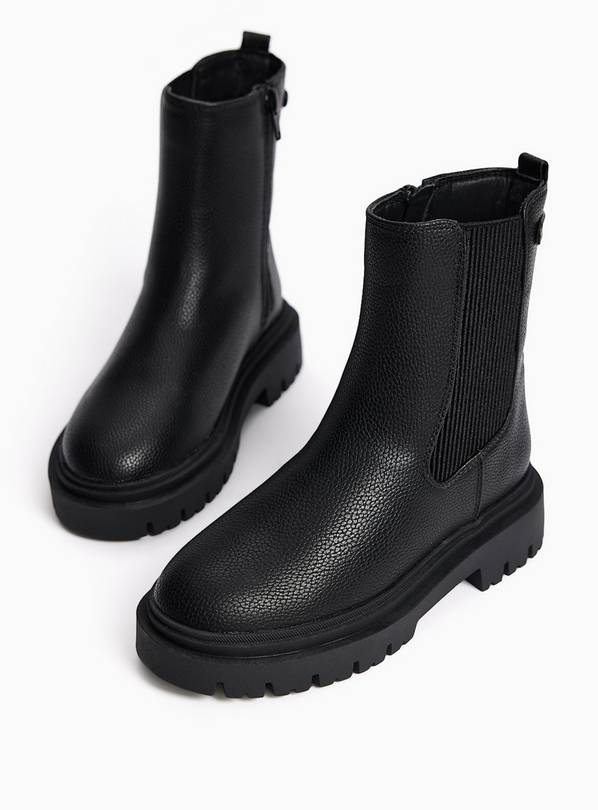 Black Chelsea Boots 10 Infant